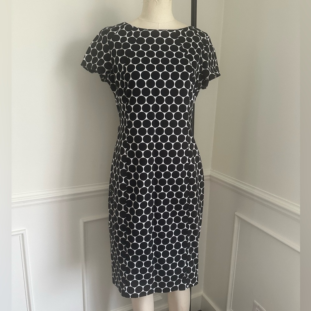 Chapter One Black and White Polka Dot dress